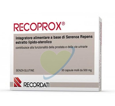 Recordati Linea Benessere Uomo Recoprox Integratore Alimentare 30 Capsule