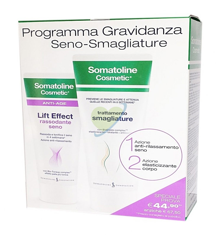 Somatoline Cosmetic Programma Gravidanza Seno-Smagliature Rassoda ed Elasticizza