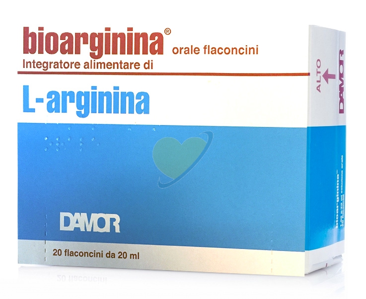 Farmaceutici Damor Linea Energia Bioarginina Integratore Alimentar 20 Flaconcini