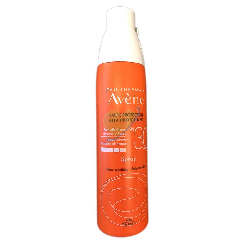 Avene Linea Solare Pelli Sensibili SPF30 Spray Solare Protezione Media 200 ml