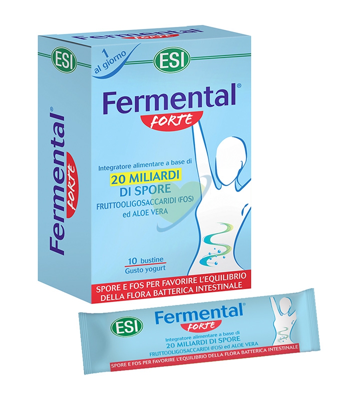 Esi Linea Intestino Sano Fermental Forte Integratore con Fermenti 10 Buste