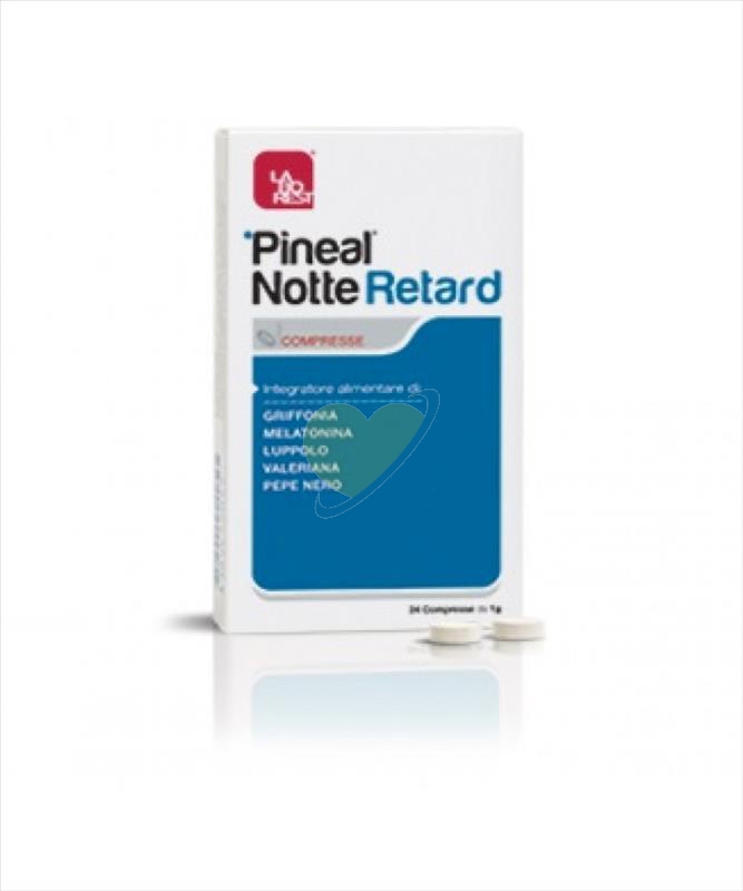 Laborest Italia Linea Sonno e Relax Pineal Notte Retard Integratore 24 Compresse