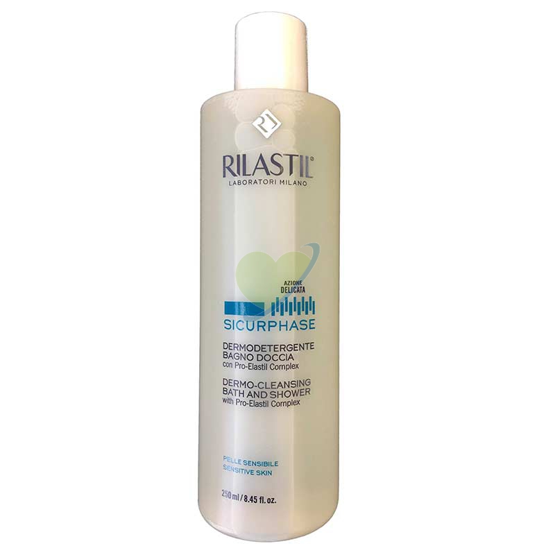 Rilastil Linea Sicurphase Pelli Sensibili Dermo Detergente Bagno Doccia 250 ml