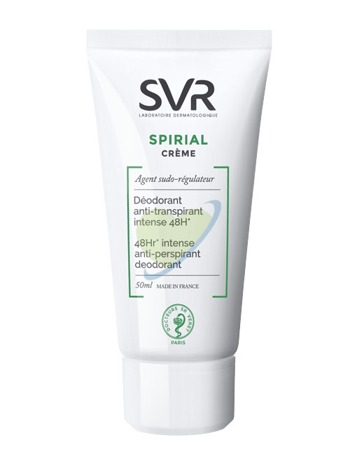 SVR Linea Spirial Deodorante Anti-Traspirante Intenso 48h Crema Mani Piedi 50 ml