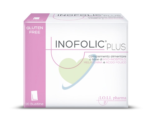 Lo.Li.Pharma Linea Gravidanza Inofolic Plus Integratore Acido Folico 20 Buste