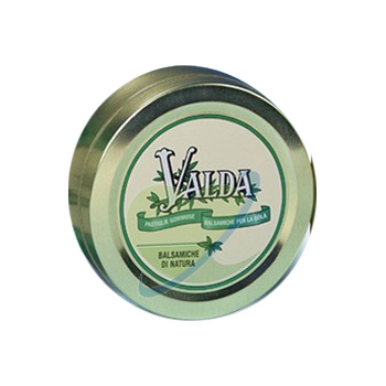 Valda Linea Classica Pastiglie Balsamiche Emollienti con Zucchero 50g in Metallo