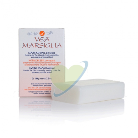 VEA Linea Pelli Sensibili Marsiglia Sapone Naturale Delicato a pH Neutro 100 g