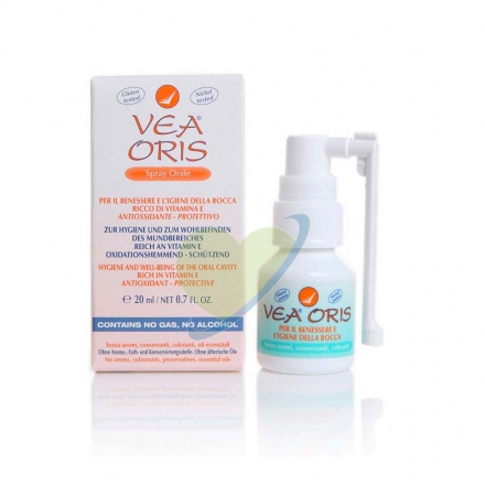 VEA Linea Pelli Sensibili Oris Spray Protettivo Antiossidante Mucosa Orale 20 ml