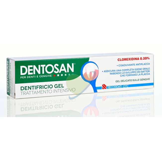 Dentosan Linea Igiene Dentale Quotidiana Dentifricio Gel 0,2% Clorexidina 75 ml