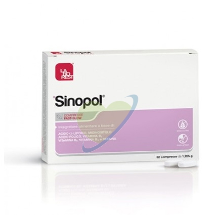 Laborest Italia Linea Benessere Donna Sinopol Fast Slow Integratore 32 Compresse