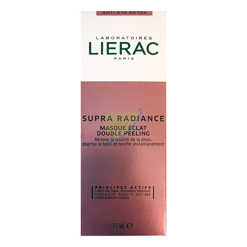 Lierac Supra Radiance Maschera Peeling Doppia Azione 75 ml