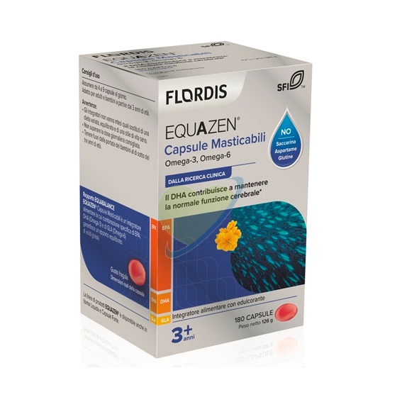 Named Linea Apparato Neurologico Equazen Integratore 180 Capsule Masticabili