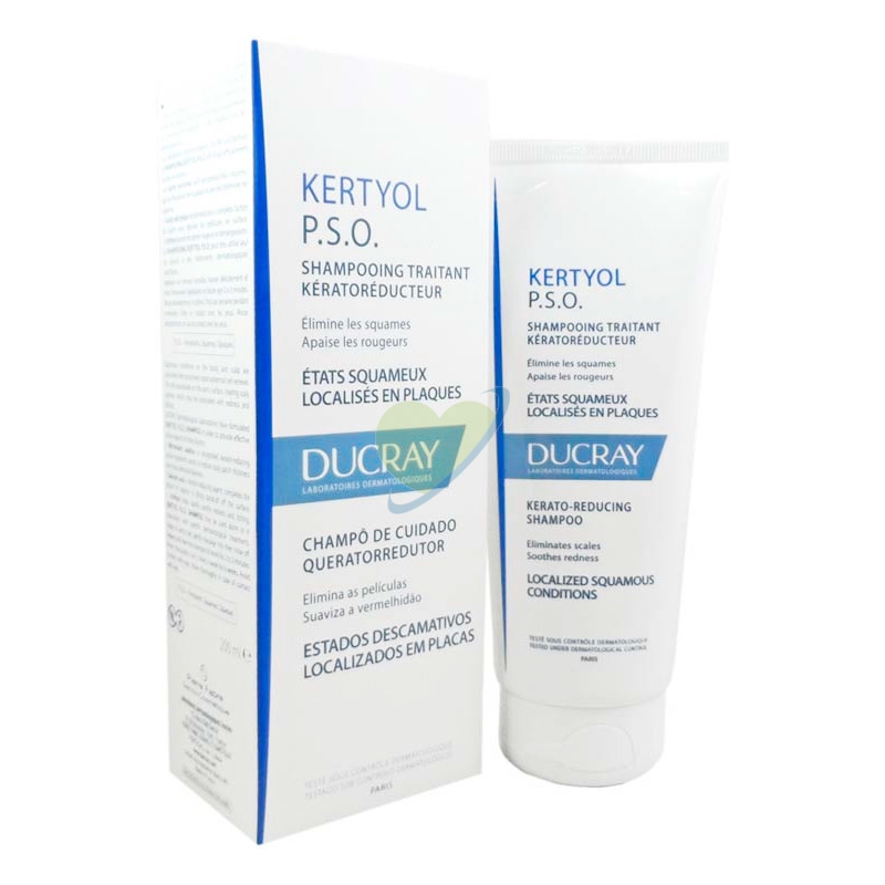 Ducray Linea Capelli Kertyol P.S.O. Shampoo Equilibrante Forfora a Placche 125ml