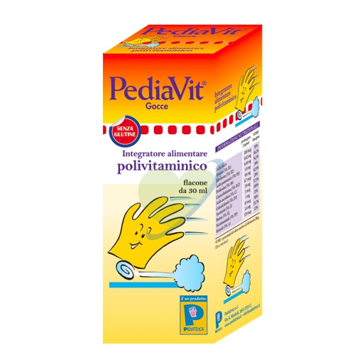 Pediatrica srl Linea Bambini Pediavit Integratore Alimentare Gocce 30 ml