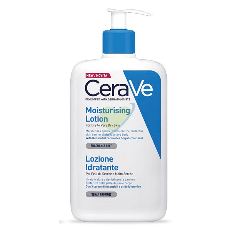 CeraVe Linea Trattamento Idratante Moisturizing Lotion Lozione Protettiva 236 ml