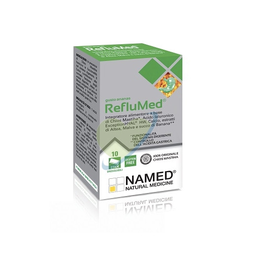 Named Linea Stomaco Sano Reflumed Integratore Alimentare 10 Buste Stick