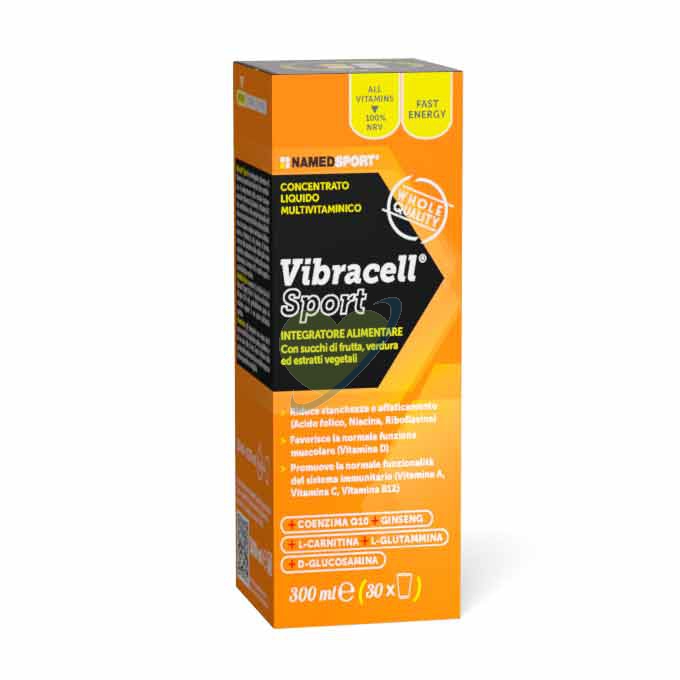 Named Sport Linea Sportivi Vibracell Sport Integratore Alimentare Sciroppo 300ml