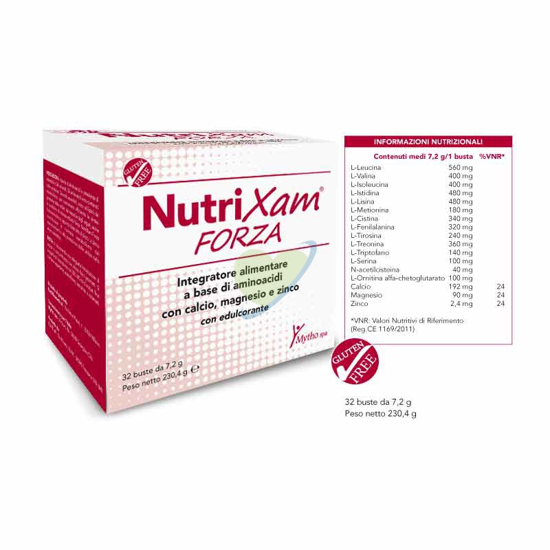 Nutriresearch Linea Sport ed Energia NutriXam Forza Integratore 32 Buste