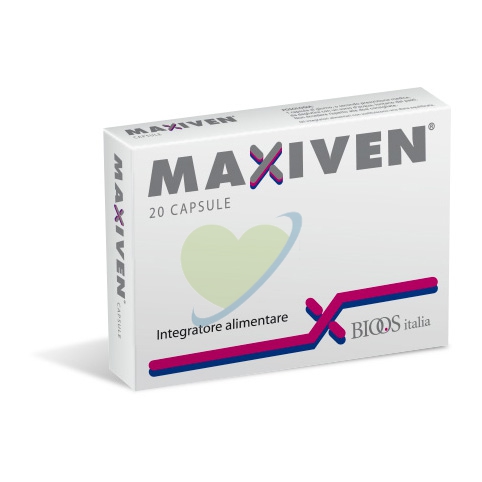 BiOOS Italia Linea Circolazione e Microcircolo Maxiven Integratore 20 Capsule