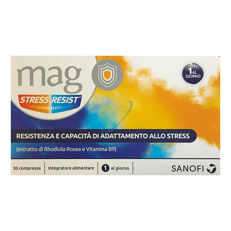 Sanofi Aventis Linea Serenit e Relax Mag Stress Resist Integratore 30 Compresse