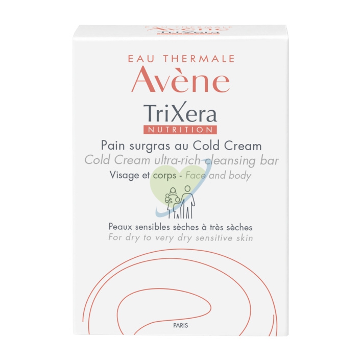 Avene Linea Trixera Nutrition Pane Detergente Senza Sapone Pelli Secche 100 g