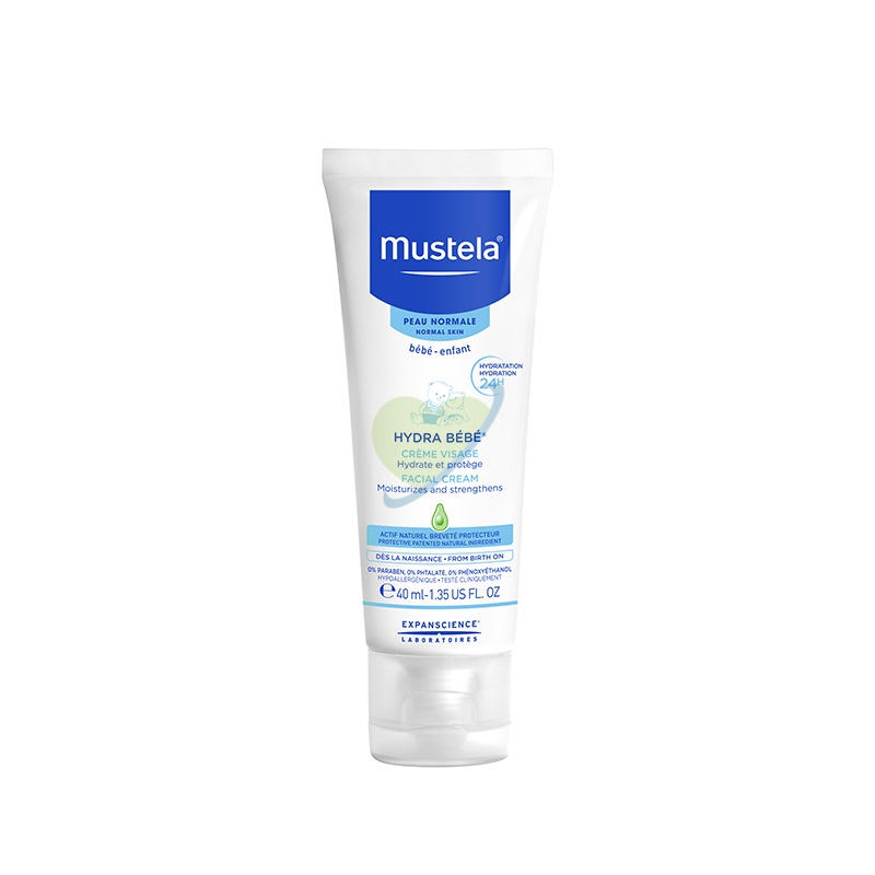 Mustela Linea Pelli Normali Hydra Beb Crema Idratante Lenitiva Viso 40 ml