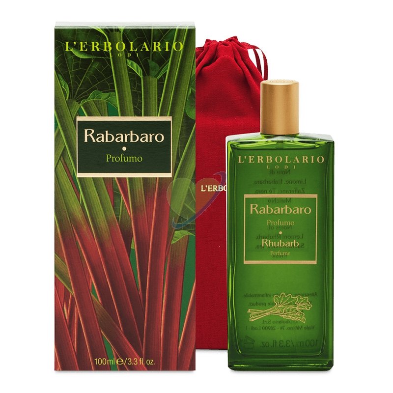 L'Erbolario Linea Rabarbaro Dolceamaro e Fresco Fragranza Profumata 100 ml