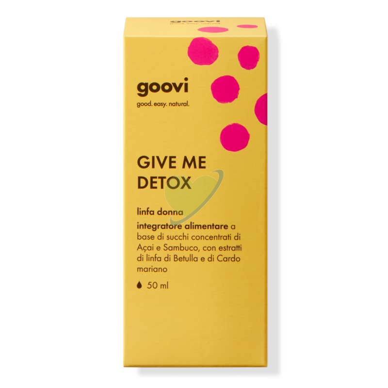 Goovi Give Me Detox Linfa Donna Integratore Alimentare 50 ml