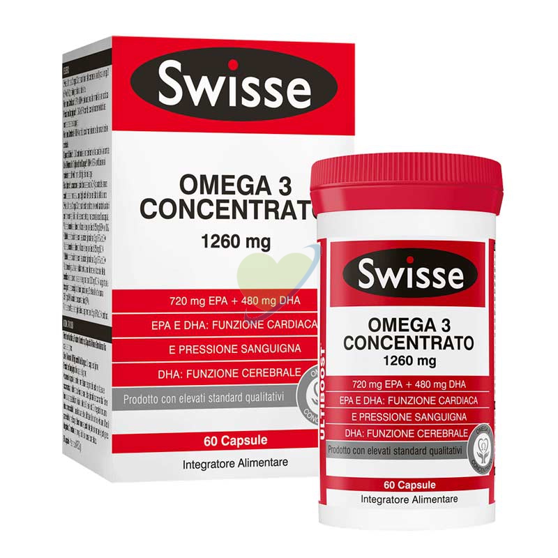 Swisse Omega3 Concentrato 1260 mg 60 Capsule