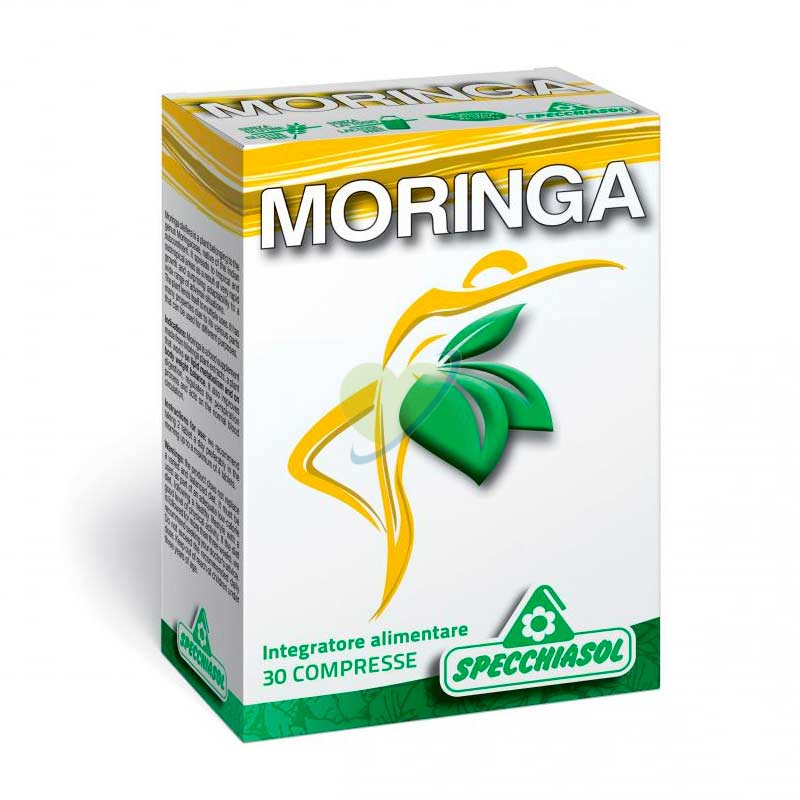 Specchiasol Linea Controllo del Peso Moringa Integratore Alimentare 30 Compresse