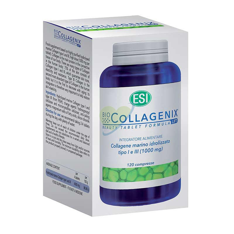 Esi Linea Bellezza della pelle Biocollagenix Integratore Alimentare 120 cps