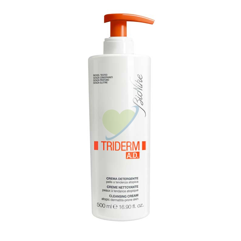 BioNike Linea Triderm Pelli Sensibili AD Crema Detergente Delicata Corpo 500 ml