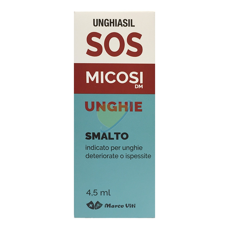 Unghiasil Linea Unghie Trattamento SOS Micosi Unghie Trattamento in Smalto 4,5ml