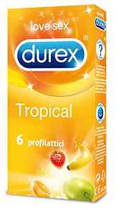 Durex Tropical Profilattici Aromatizzati  6 pezzi