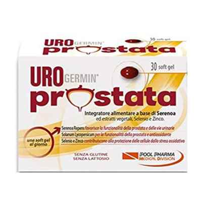 POOL PHARMA UROGERMIN PROSTATA INTEGRATORE ALIMENTARE 30 CAPSULE SOFTGEL