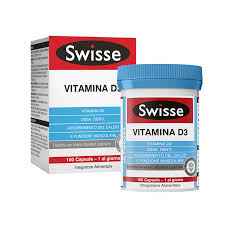 Swisse Vitamina D3 Integratore Alimentare 100 Capsule