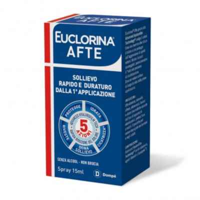 Dompè Euclorina Afte spray 15 ml