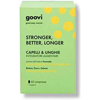 Goovi Stronger Better Longer Integratore Capelli e Unghie  60 compresse