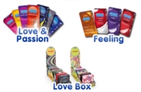 Durex Linea Feeling Contatto Comfort Profilattici Confezione con 4 Profilattici