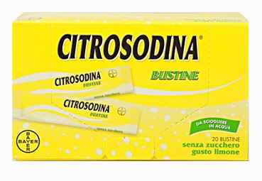 Citrosodina Digestione Benessere Stomaco 20 Bustine Effervescenti
