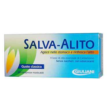 Giuliani Linea Digestione Sana Salva Alito 30 Compresse Rinfrescanti Classiche