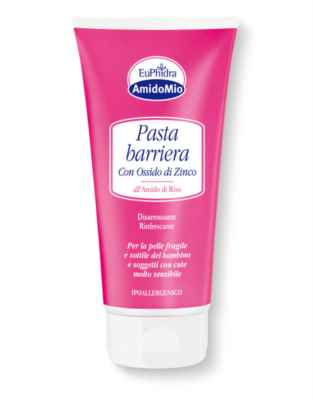 EuPhidra Linea AmidoMio Pasta Barriera all Amido di Riso Pelli Sensibili 150 ml