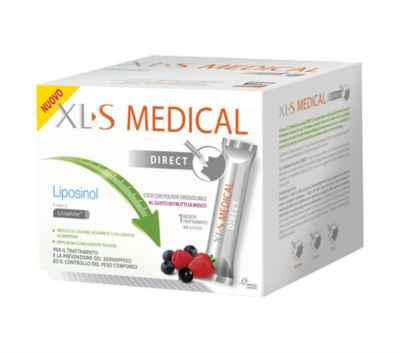 XLS Medical Linea Dispositivi Medici Liposinol Direct Integratore 90 Buste Oro