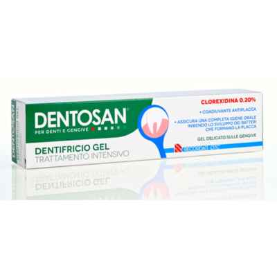 Dentosan Linea Igiene Dentale Quotidiana Dentifricio Gel 0 2% Clorexidina 75 ml