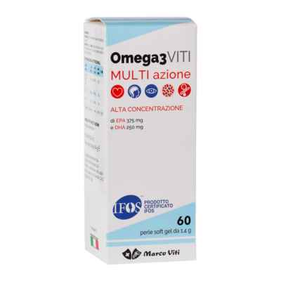 Marco Viti Omega 3 Multi Azione Integratore 60 Perle