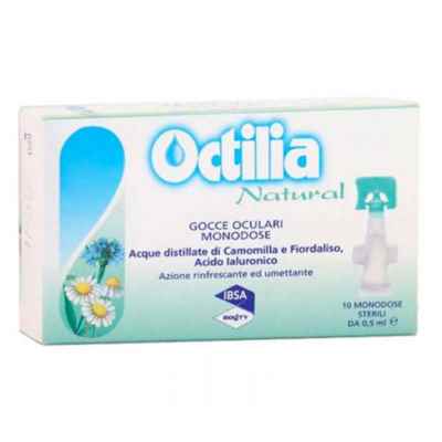 IBSA Linea Dispositivi Medici Octilia Natural Rinfrescante Protettivo 10 Fiale