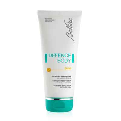 BioNike Linea Defence Body Scrub Esfoliante Rinnovatore Corpo con Zucchero 200ml