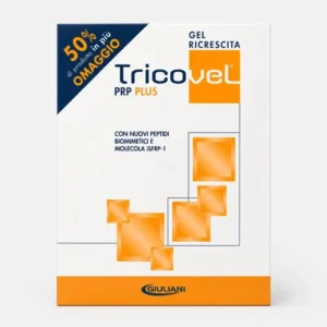 Tricovel PRP Plus gel ricrescita capelli uomo donna Giuliani