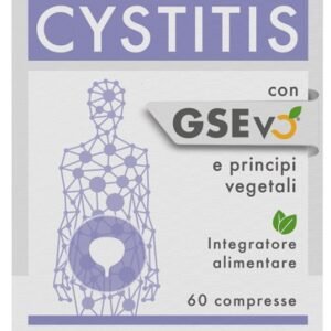 GSE Cystitis 60 compresse, integratore con uva ursina, semi di pompelmo, pilosella ed erica.