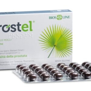 Confezione di Prostel Bios Line 30 capsule con Serenoa, Licopene, Zinco e Selenio